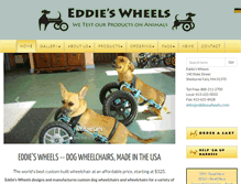 Tablet Screenshot of eddieswheels.com